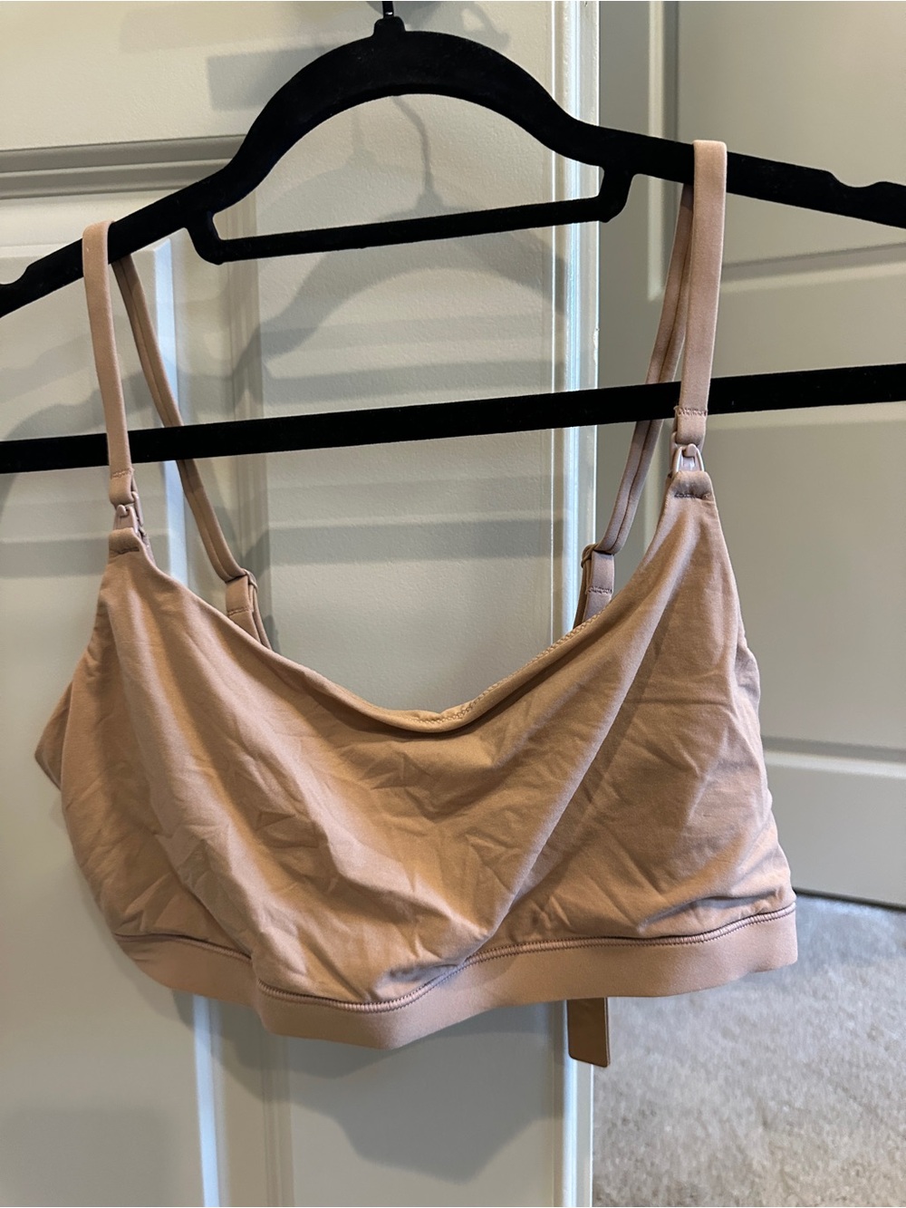 Skims Seamless Nude Bralette - Soft Support Sleepwear